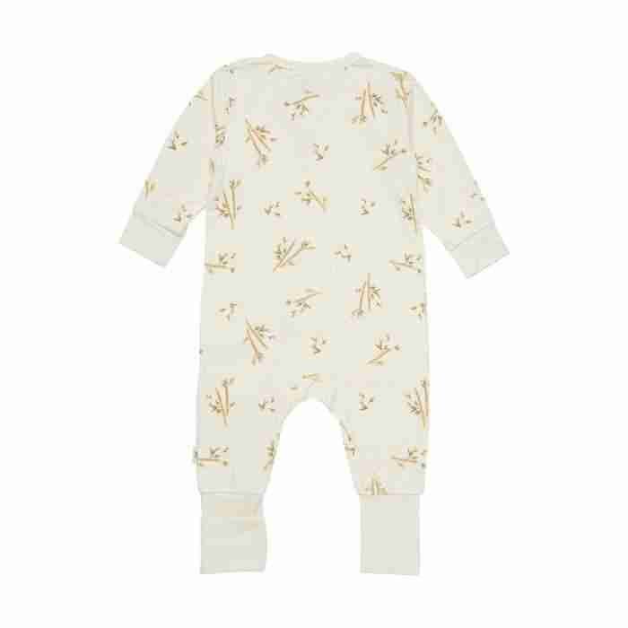 Jumpsuit din bambus cu imprimeu bamboo, Minymo - imagine 2