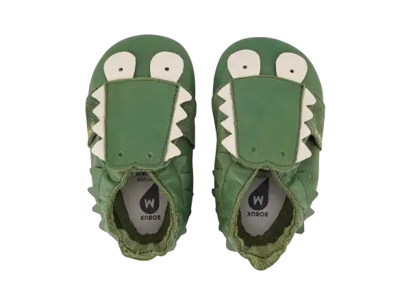 Botoșei barefoot din piele Snap, Bobux