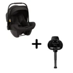 Scoică auto NUNA PIPA Lite Caviar + Baza isofix BASE next i-Size