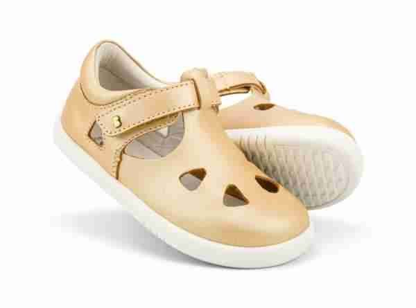 Sandale first step Zap II Pale Gold, Bobux