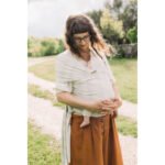 Wrap elastic Boba, Riviera (bambus+bumbac), pentru nou-născut - imagine 3