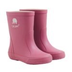 Cizme din cauciuc natural pentru copii, rose wine