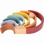 Curcubeu mare din lemn, Small Foot - imagine 6