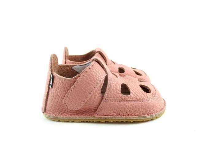 Sandale barefoot Avus, pentru primii pași, Rosa - imagine 3