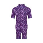 Costum de baie UPF 50+, Fuchsia, Color Kids