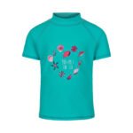 Tricou de plajă/înot cu protecție UPF 50+, Atlantis, Color Kids