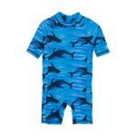 Costum de baie UPF 50+, azure by Color Kids