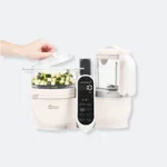Robot multifunctional Nutribaby 5 in1, sticla si otel inoxidabil, BabyMoov - imagine 3