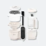 Robot multifunctional Nutribaby 5 in1, sticla si otel inoxidabil, BabyMoov - imagine 2