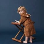 Halat de baie pentru copii, 100% bumbac organic, Ursuleț