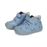 Pantofi din piele DD STEP, blue rabbit