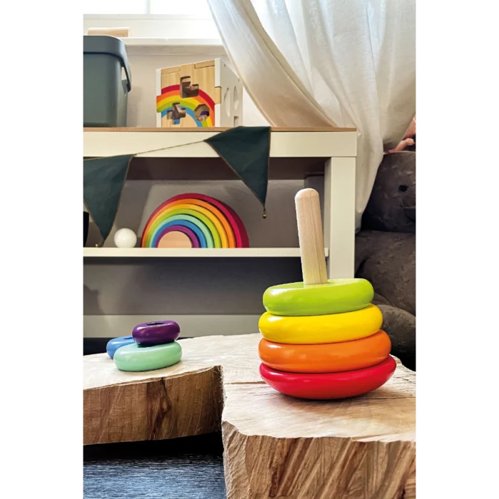 Joc rainbow de stivuire, Small Foot - imagine 2