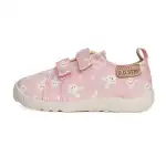 Pantofi textili D.D. Step, pink rabbit, 20-25