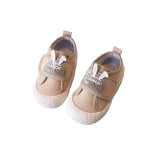 Pantofi primii pași cu scai, beige, 20-25