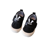 Pantofi primii pași cu scai, black, 20-25