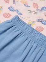 Set tricou și pantalon din bumbac organic, shells by Minymo - imagine 2