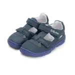 Sandale din piele navy, barefoot by DD STEP, 20-31