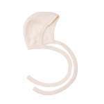 Caciula pentru bebelus din lana merinos Cosilana, natur