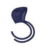 Caciula pentru bebelus din lana merinos Cosilana, blue