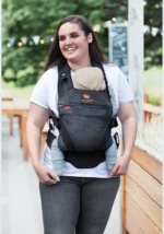 Manduca XT Denim Black - marsupiu ergonomic de purtare - imagine 3