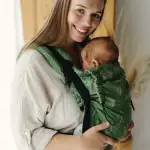 Marsupiu ergonomic Little Frog, 0-36 luni, Linen Lightness v3