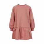 Rochie cu mâneci raglan, imprimeu cu sclipici, Minymo