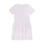 Rochie cu imprimeu în dungi, peach by Minymo - imagine 2