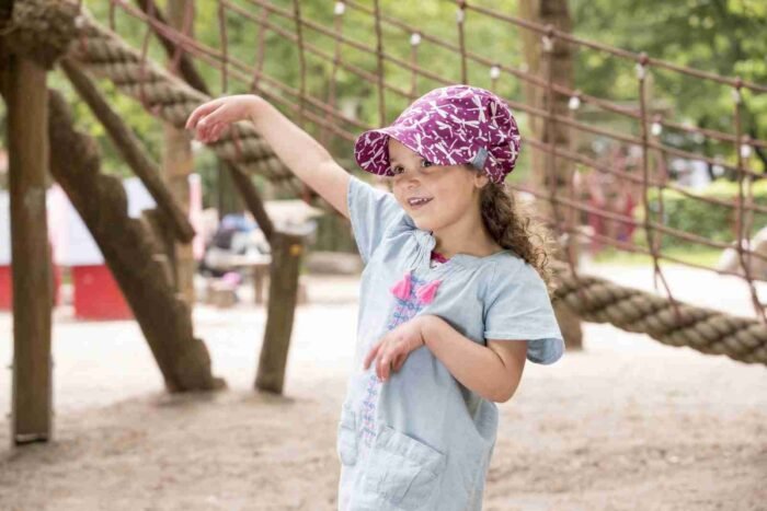 Șapcă cu cozoroc Pickapooh din bumbac organic, libelule - imagine 3