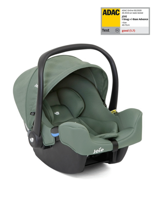 Scoica auto Joie i-Snug i-Size, 0-13kg, testată ADAC