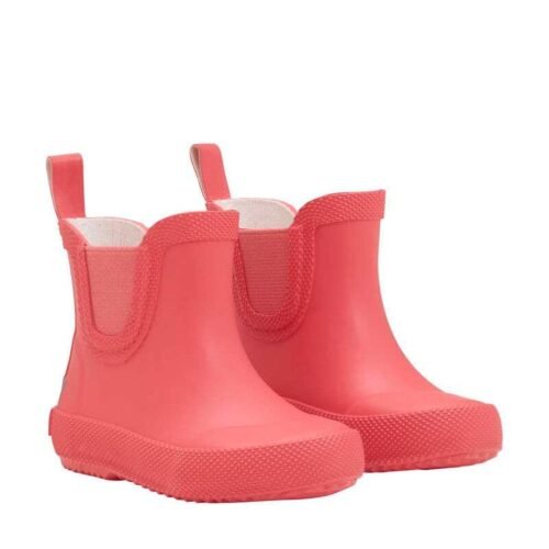 Cizme scurte pentru copii din cauciuc natural, red, Celavi