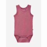 Body maiou din bambus, heather rose, Minymo