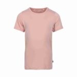 Tricou cu mânecă scurtă din bambus, roz, Minymo