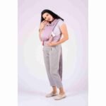 Marsupiu ergonomic pentru bebe, Isara Quick Half Buckle - Lavander