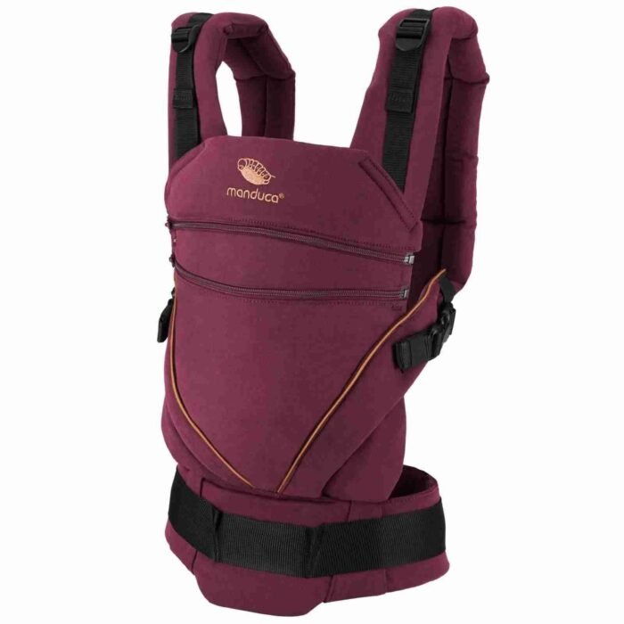 Manduca XT Denim Berry - marsupiu ergonomic de purtare - imagine 2