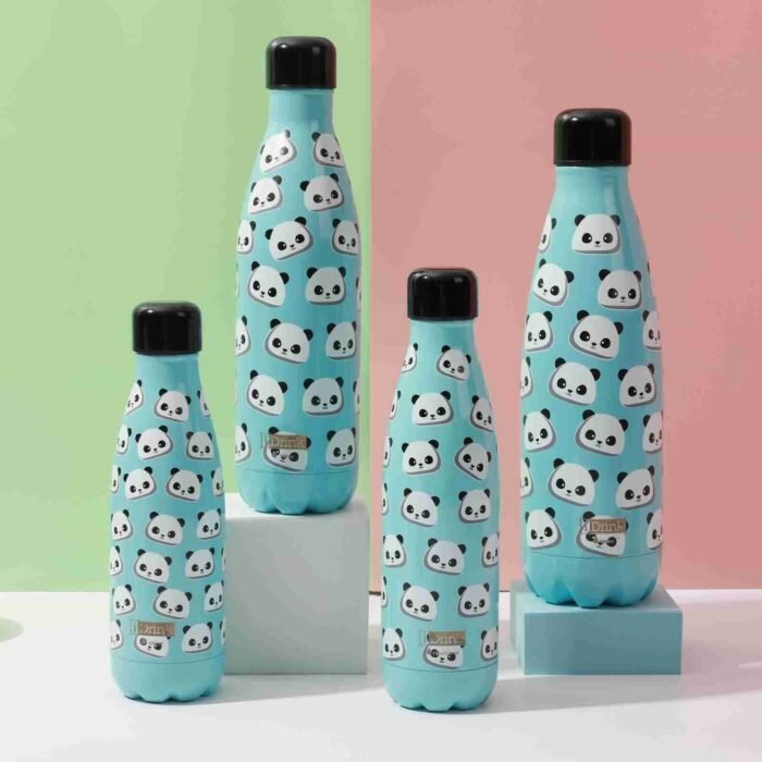 Sticlă termică Panda, i-Drink, 500 ml - imagine 1