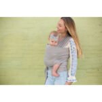 Wrap elastic din bumbac, Boba, pentru nou-născut - imagine 5