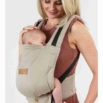 Sistem de purtare ergonomic Isara QUICK full buckle, Caffe Latte