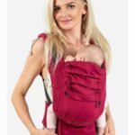 Sistem de purtare ergonomic Isara QUICK full buckle, Scarlet