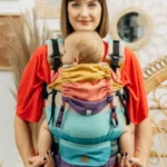 Marsupiu ergonomic LennyLamb UpGrade Pastels, +1 luni