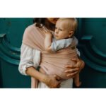 Wrap elastic din bumbac, Boba, pentru nou-născut - imagine 3