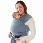 Wrap elastic Manduca, potrivit de la naștere, Sky Blue