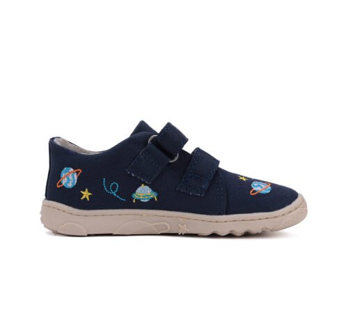 Adidasi barefoot din pânză Royal Blue, DD Step