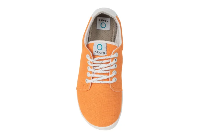 Sneakers barefoot pentru adulti din in, 4.Urban Orange - imagine 1