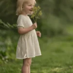 Rochie din bumbac organic Ella, Hanevild