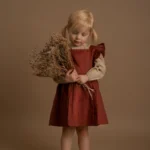 Rochie din bumbac organic Gertrude, Hanevild