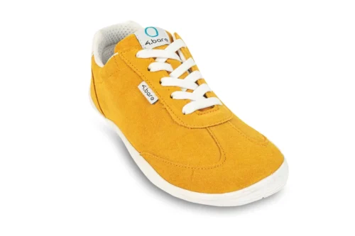 Sneakers barefoot pentru adulti, 4.Suede Mustard