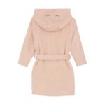 Halat de baie pentru copii, 100% bumbac, Pink