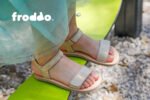 Sandale pentru adulti Froddo barefoot, Flexy Lia Cognac - imagine 2