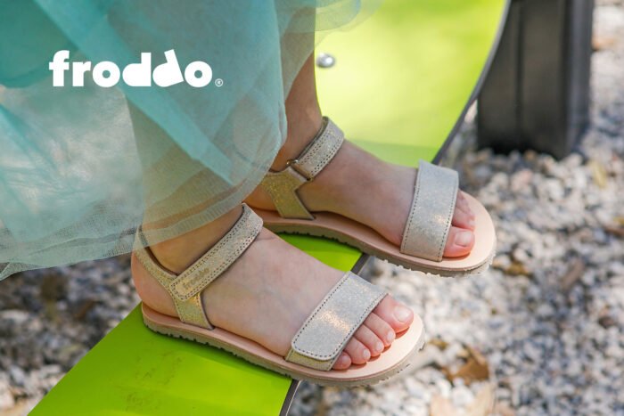 Sandale pentru adulti Froddo barefoot, Flexy Lia Cognac - imagine 2