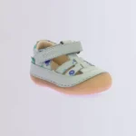 Sandale din piele pentru copii, Kick Sushyk Mint